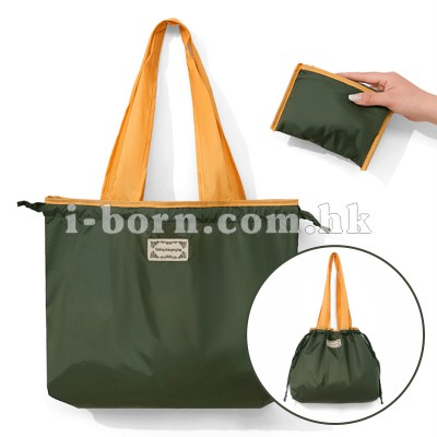 索繩摺疊購物袋