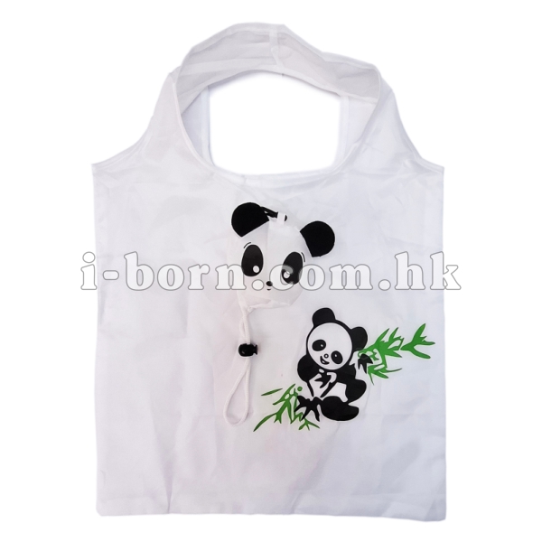 產品：卡通動物摺疊購物袋