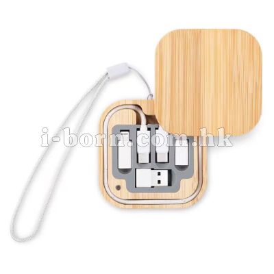 竹木數據線六件套裝