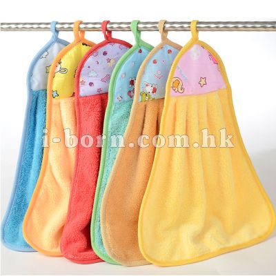 產品：珊瑚絨掛式擦手毛巾