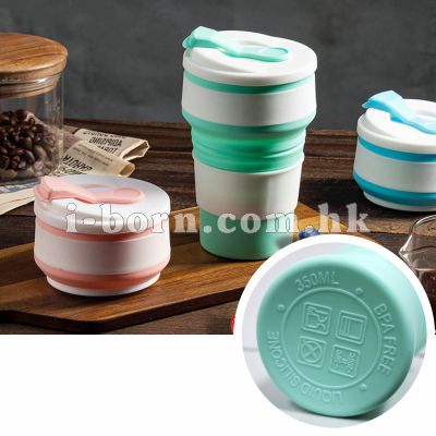產品：矽膠摺疊水杯