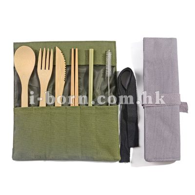 產品：竹木餐具套裝