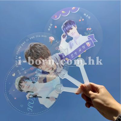 產品：透明塑膠扇
