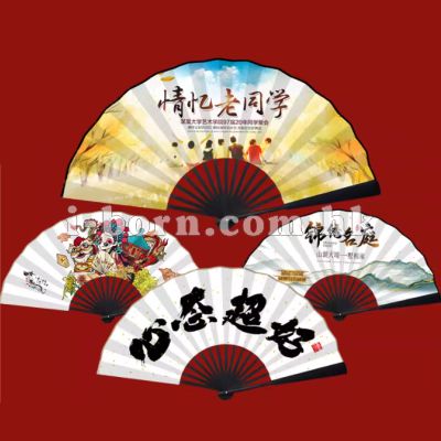 產品：宣紙/絹布摺疊扇