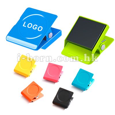 產品：方形磁鐵金屬夾